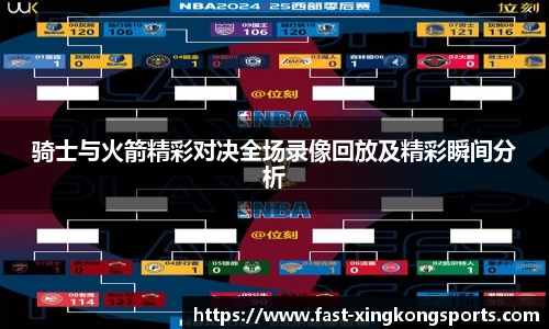 骑士与火箭精彩对决全场录像回放及精彩瞬间分析